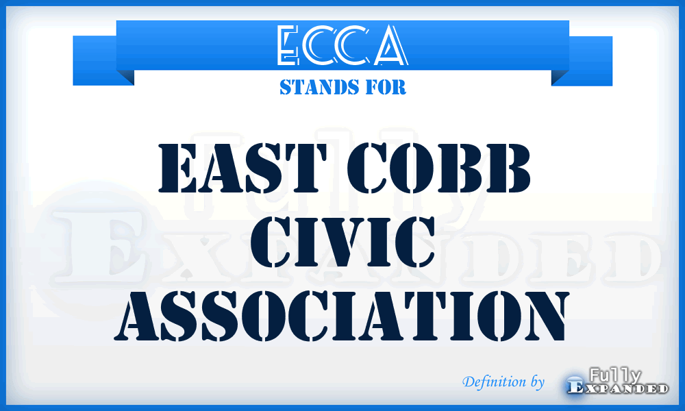 ECCA - East Cobb Civic Association