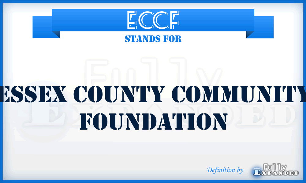 ECCF - Essex County Community Foundation