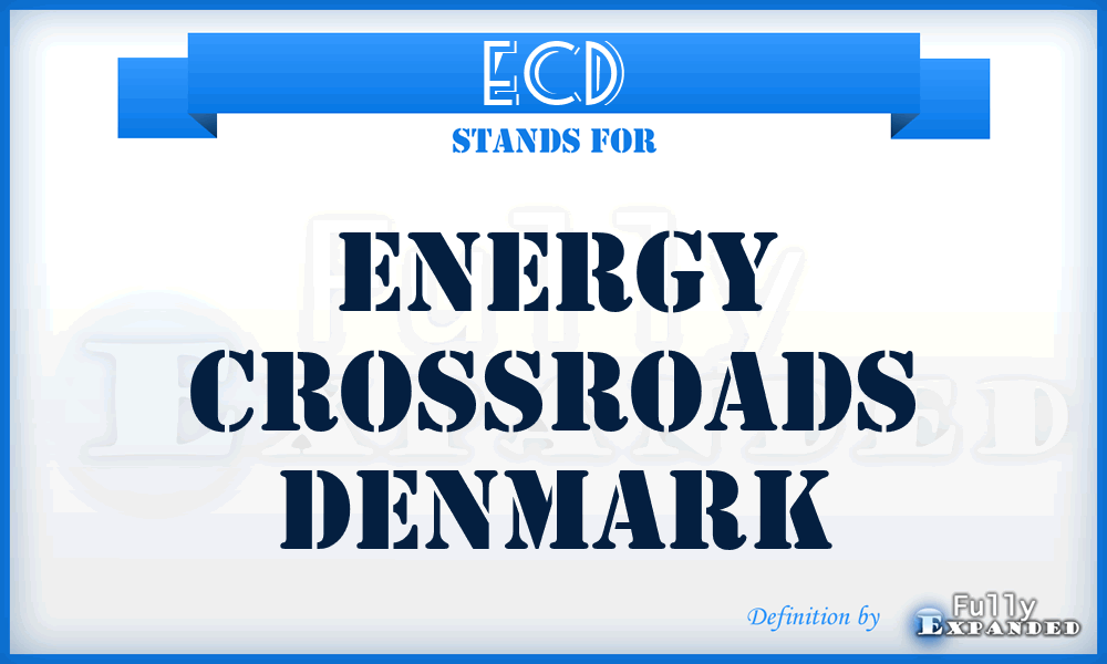 ECD - Energy Crossroads Denmark