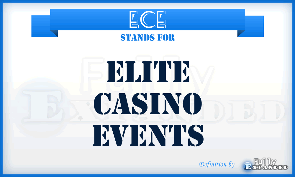 ECE - Elite Casino Events