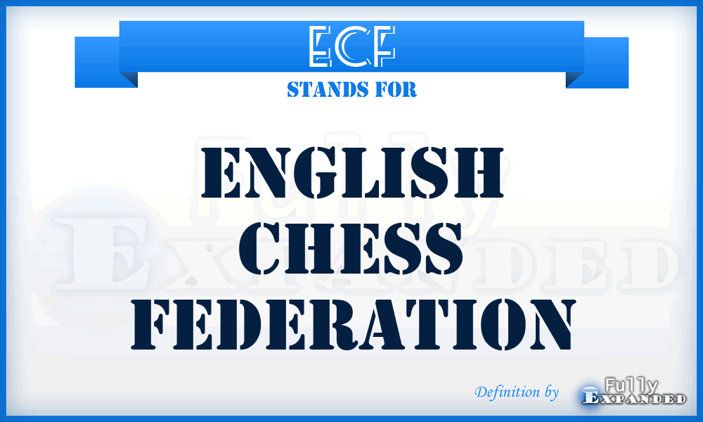ECF - English Chess Federation