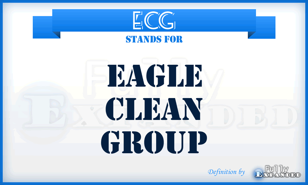 ECG - Eagle Clean Group
