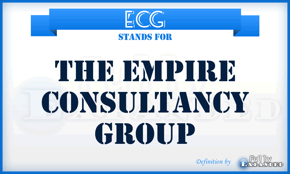 ECG - The Empire Consultancy Group