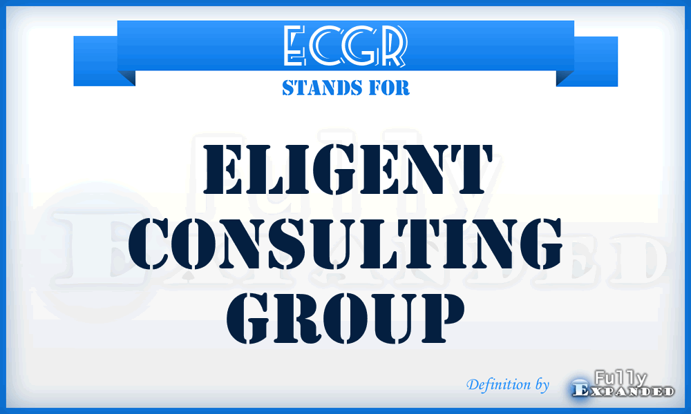 ECGR - Eligent Consulting Group