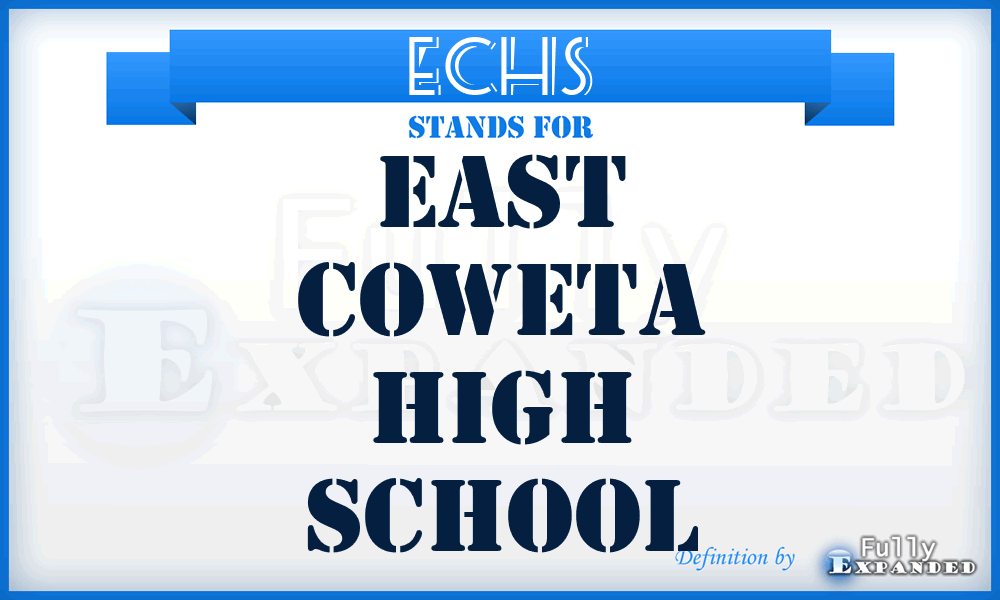 ECHS - East Coweta High School