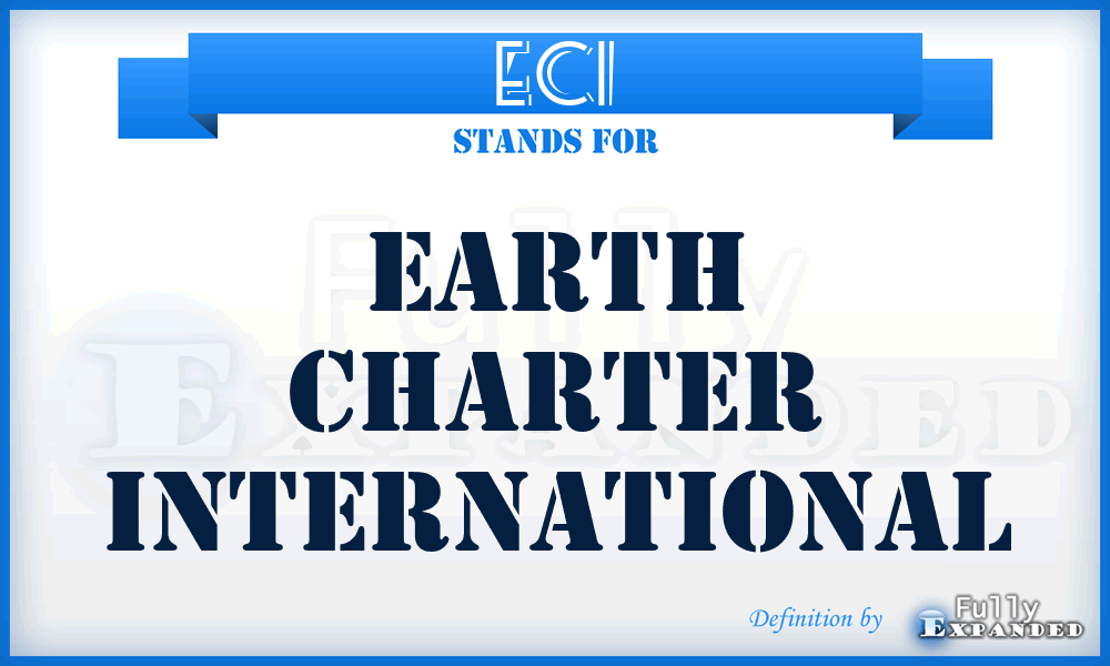 ECI - Earth Charter International