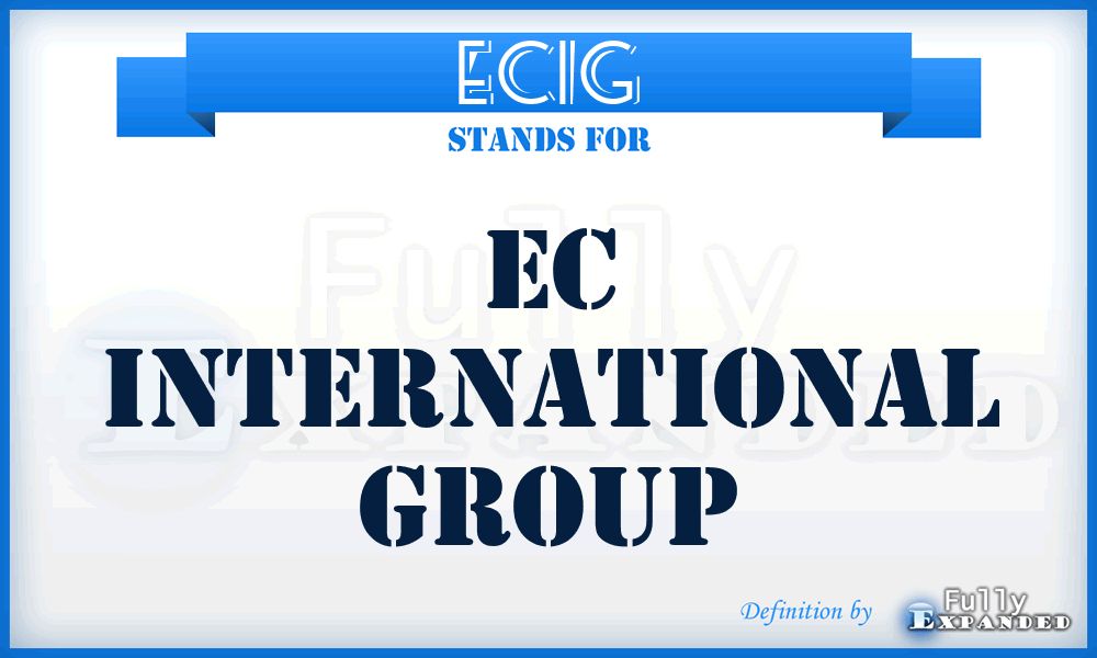 ECIG - EC International Group