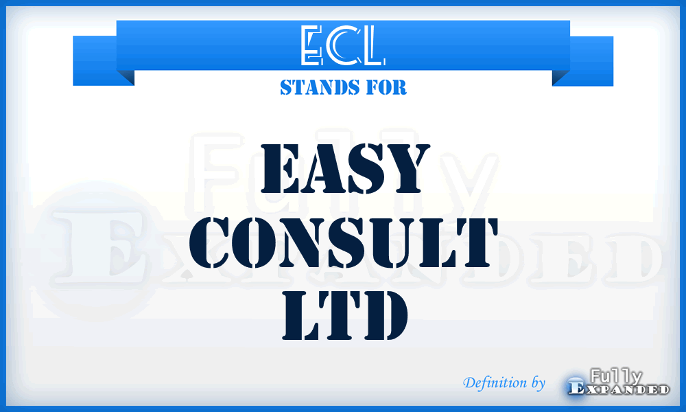 ECL - Easy Consult Ltd