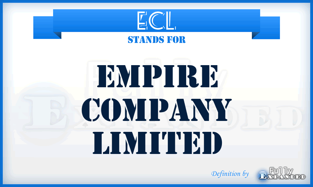 ECL - Empire Company Limited