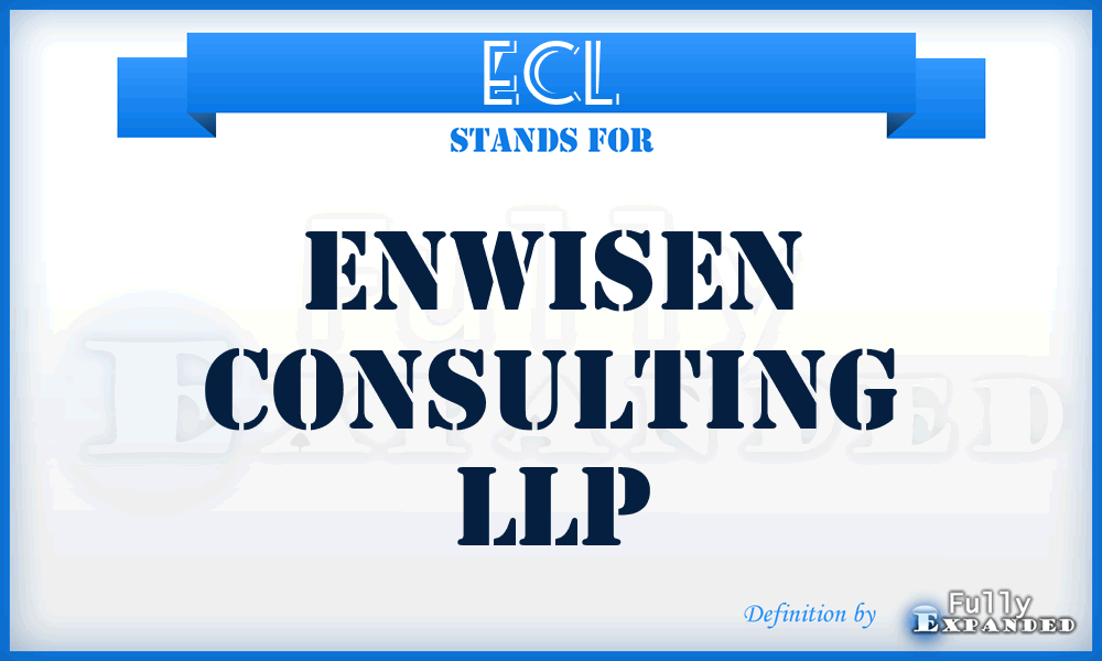 ECL - Enwisen Consulting LLP