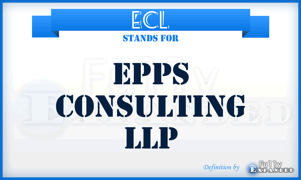 ECL - Epps Consulting LLP