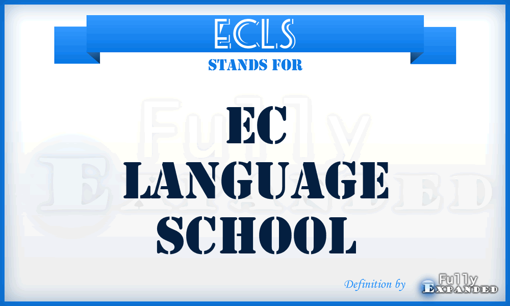 ECLS - EC Language School