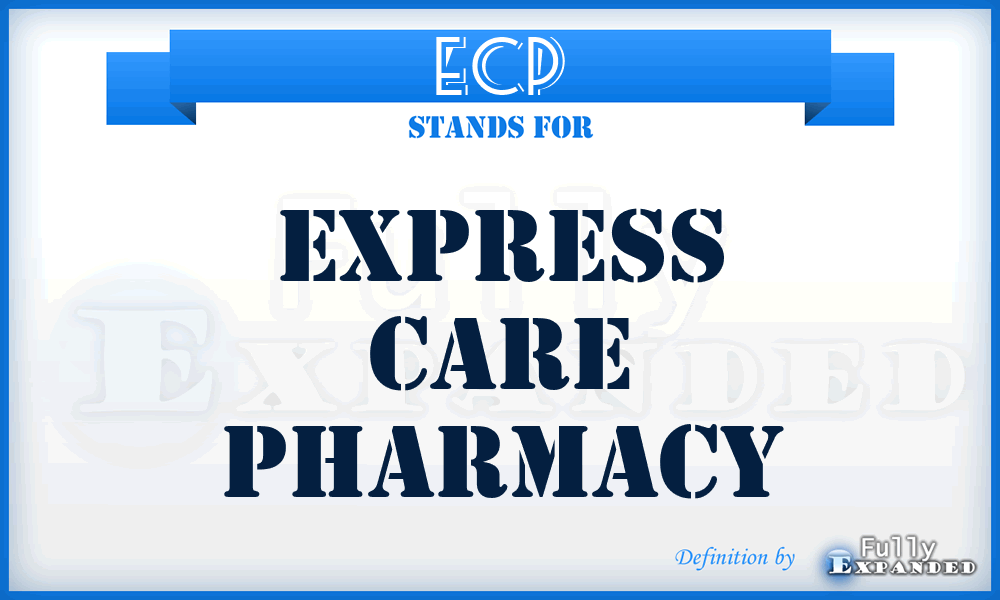 ECP - Express Care Pharmacy