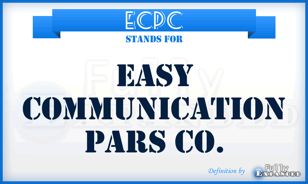 ECPC - Easy Communication Pars Co.