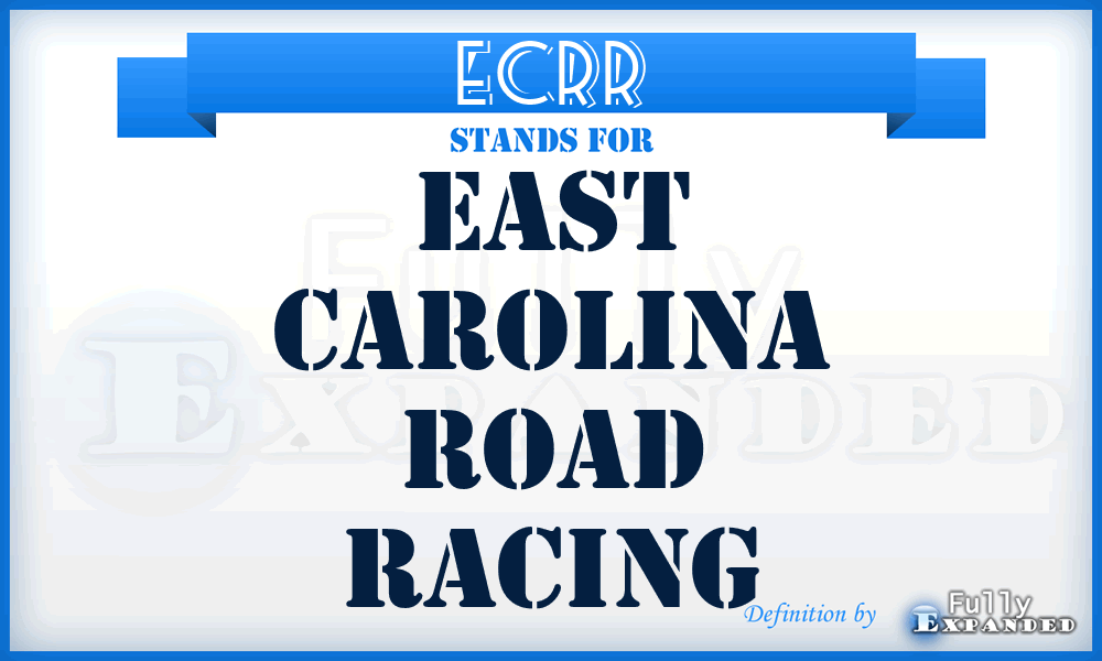 ECRR - East Carolina Road Racing