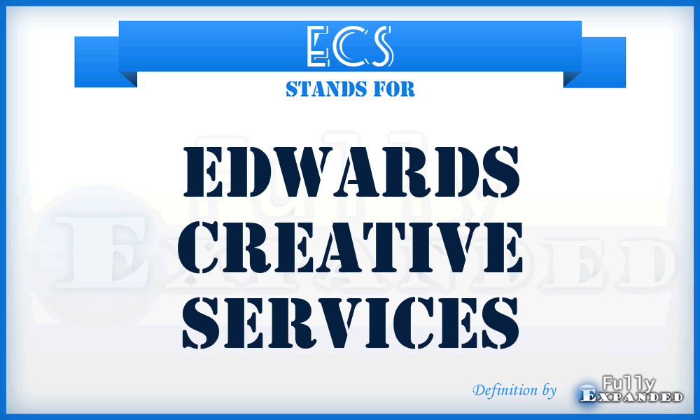 ECS - Edwards Creative Services