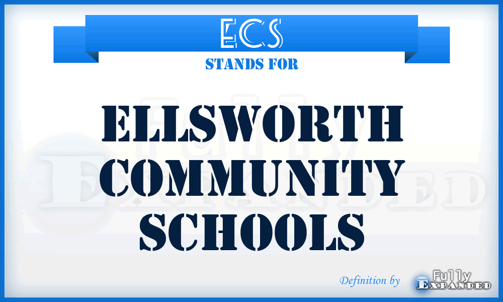 ECS - Ellsworth Community Schools