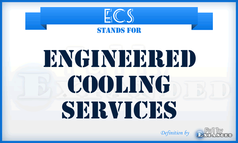 ECS - Engineered Cooling Services