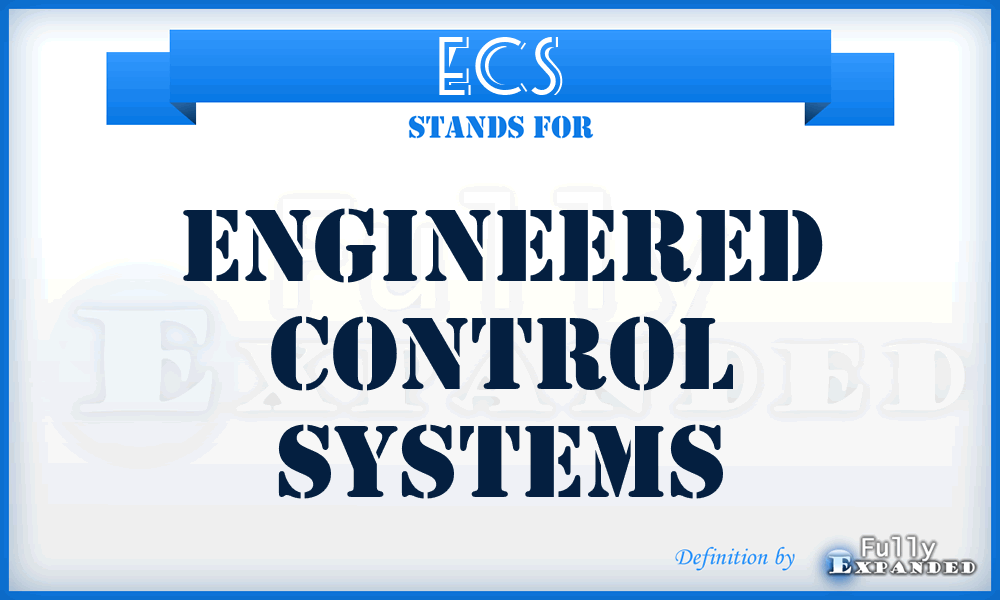 ECS - Engineered Control Systems