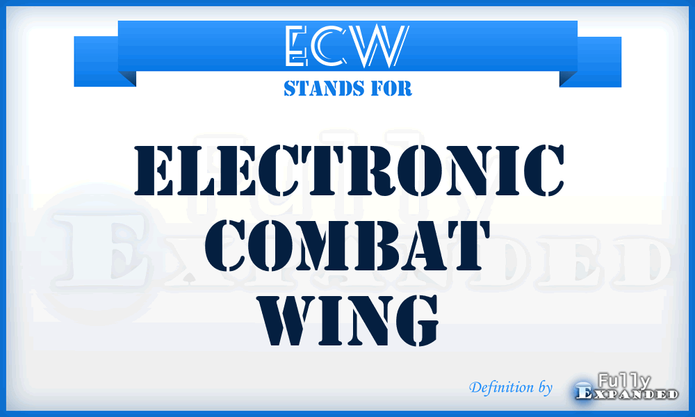 ECW - Electronic Combat Wing