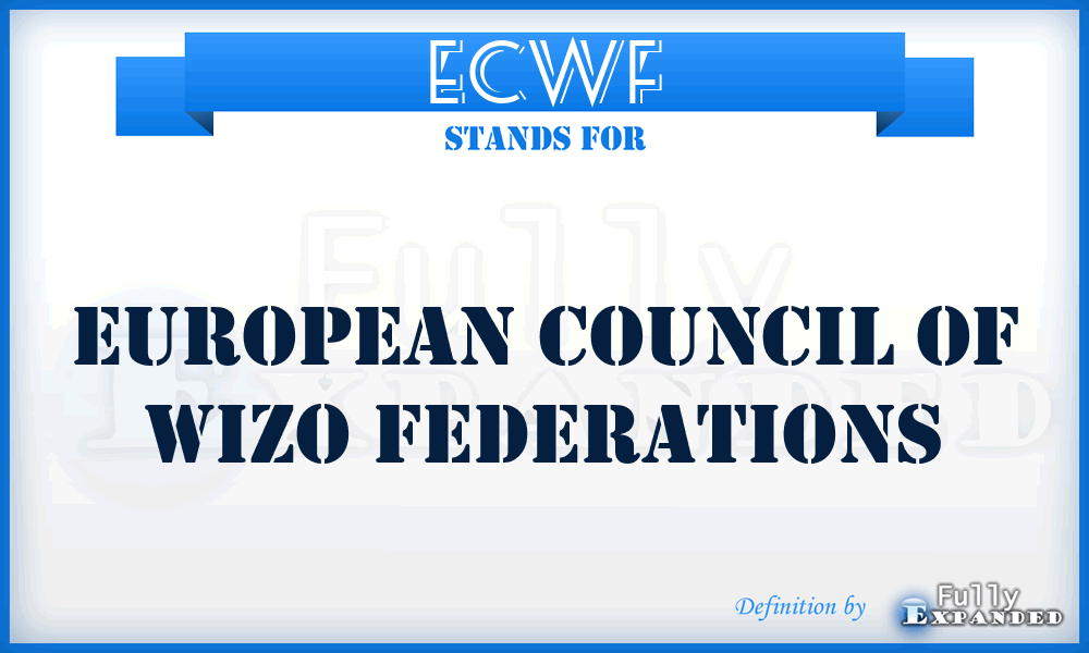 ECWF - European Council of WIZO Federations