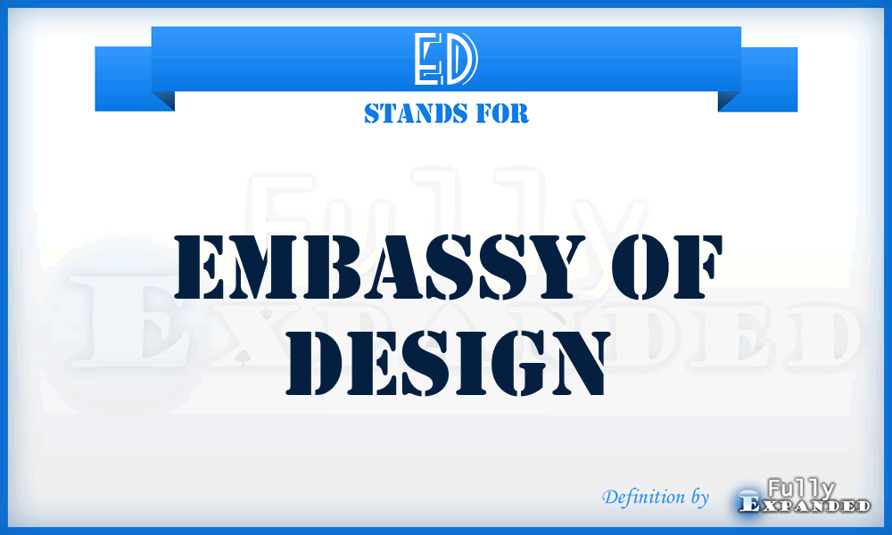 ED - Embassy of Design