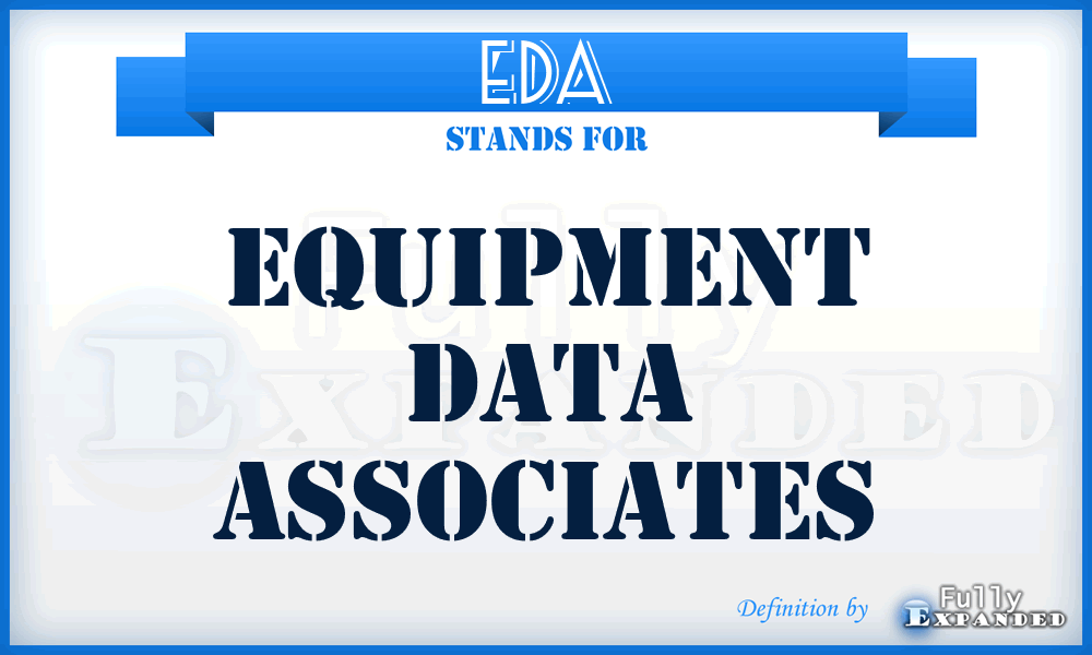 EDA - Equipment Data Associates