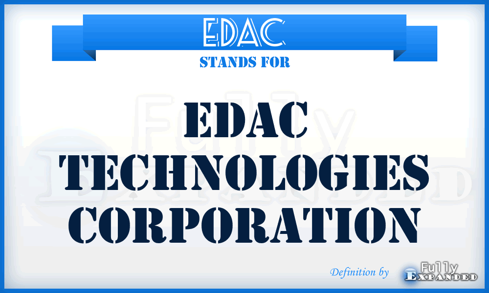 EDAC - Edac Technologies Corporation