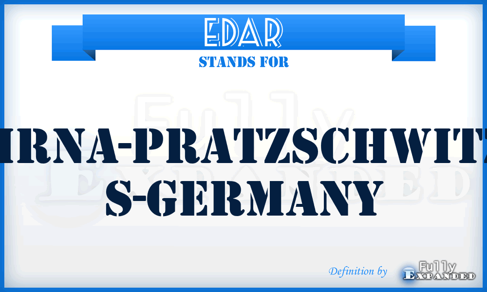 EDAR - Pirna-Pratzschwitz, S-Germany