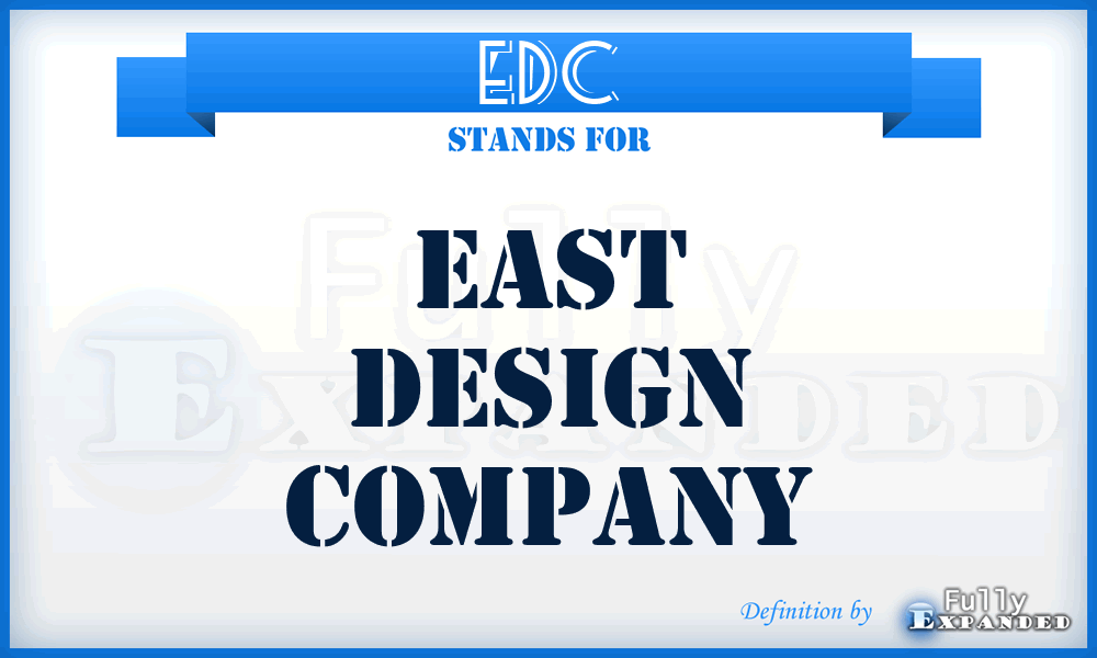 EDC - East Design Company