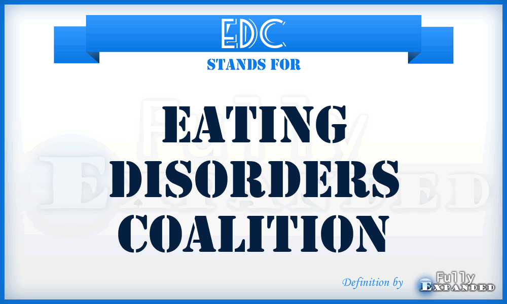 EDC - Eating Disorders Coalition