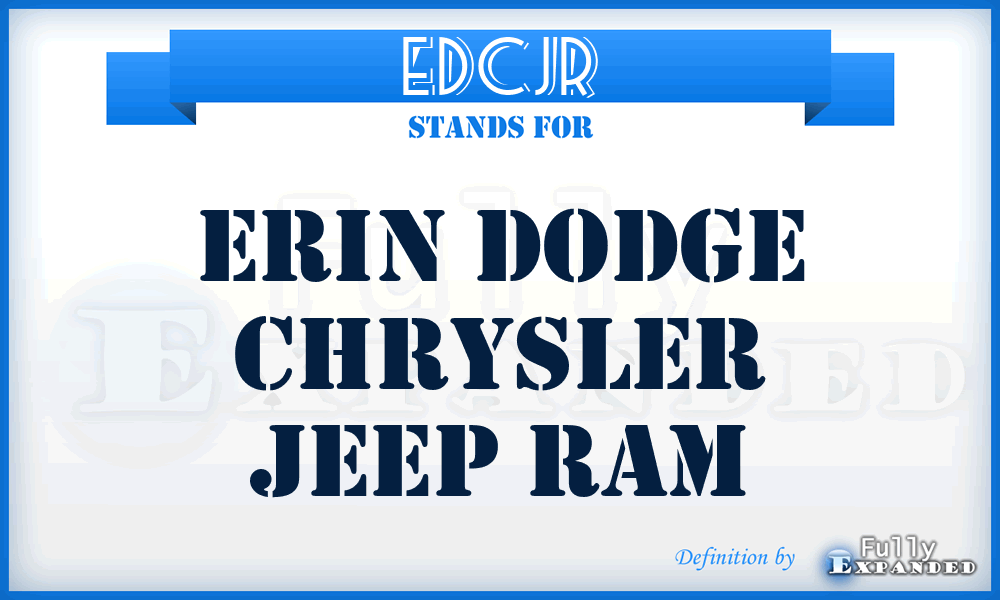 EDCJR - Erin Dodge Chrysler Jeep Ram
