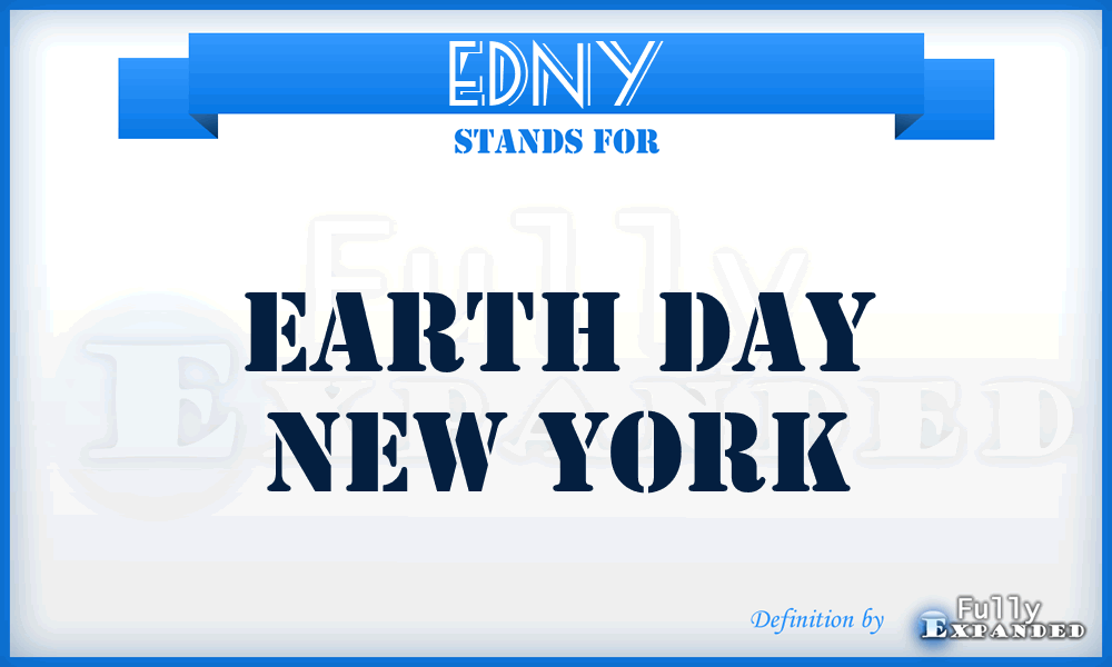 EDNY - Earth Day New York