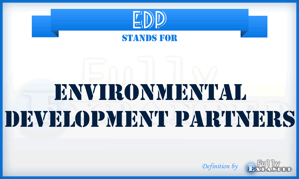 EDP - Environmental Development Partners