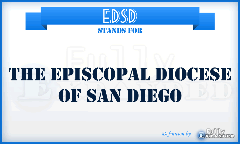 EDSD - The Episcopal Diocese of San Diego