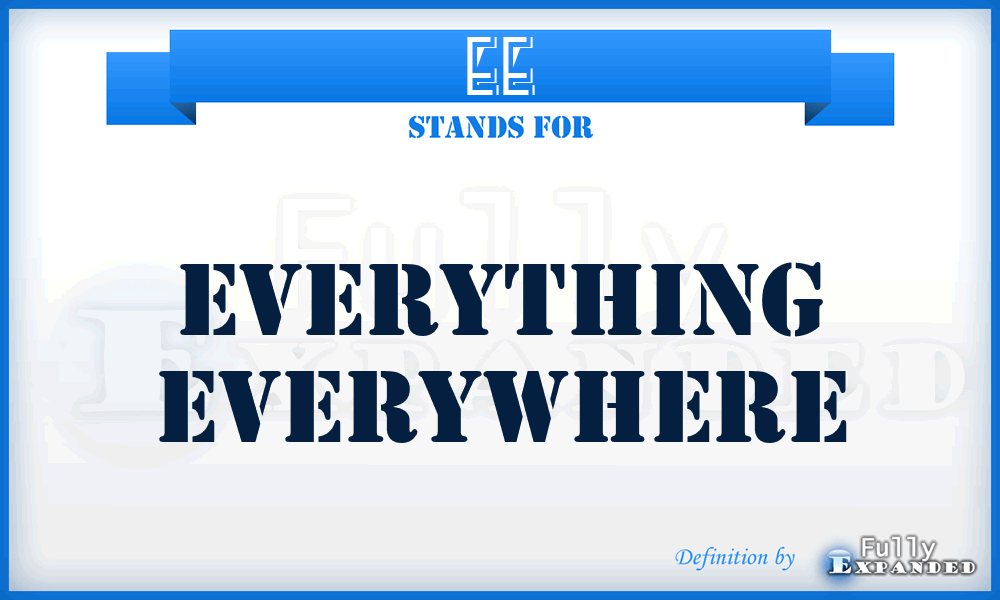 EE - Everything Everywhere