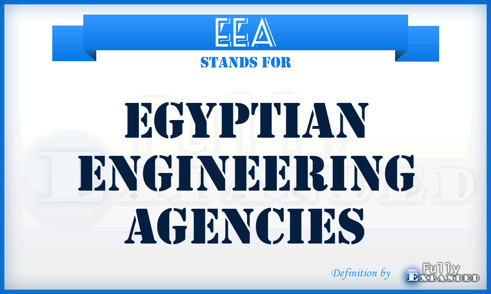 EEA - Egyptian Engineering Agencies