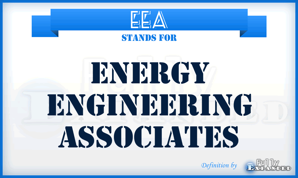 EEA - Energy Engineering Associates
