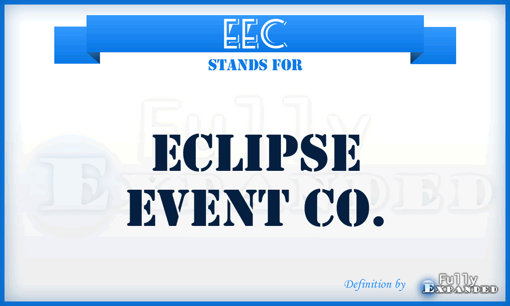 EEC - Eclipse Event Co.