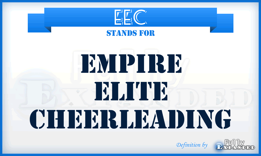 EEC - Empire Elite Cheerleading