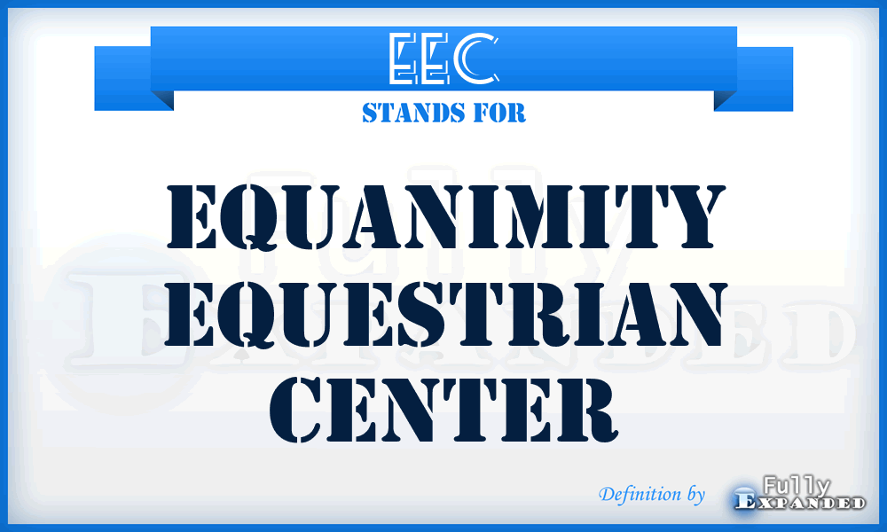 EEC - Equanimity Equestrian Center
