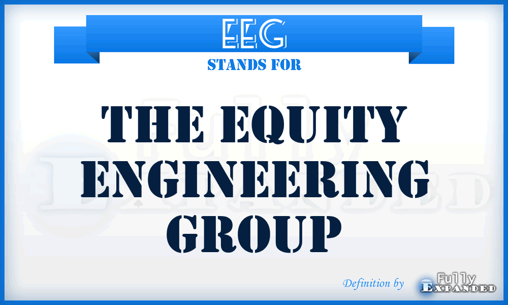 EEG - The Equity Engineering Group