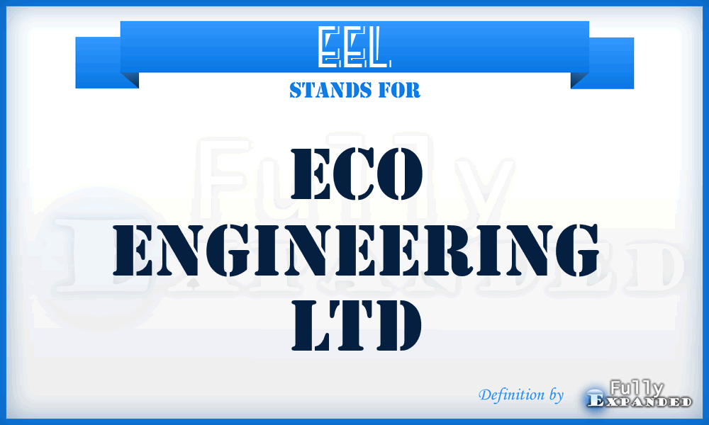 EEL - Eco Engineering Ltd