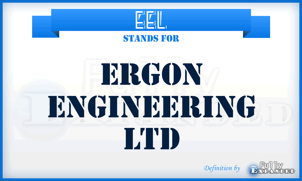 EEL - Ergon Engineering Ltd