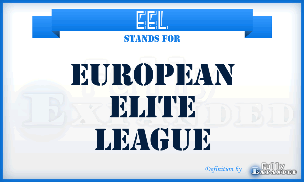 EEL - European Elite League