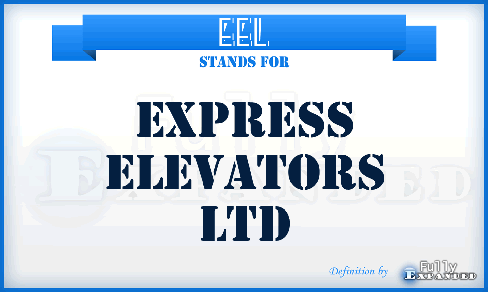 EEL - Express Elevators Ltd