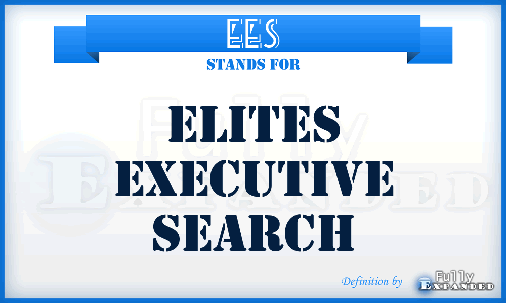 EES - Elites Executive Search