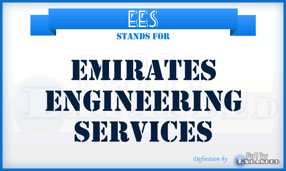 EES - Emirates Engineering Services