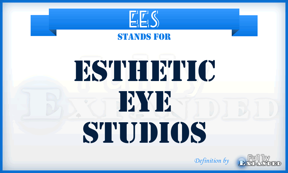 EES - Esthetic Eye Studios