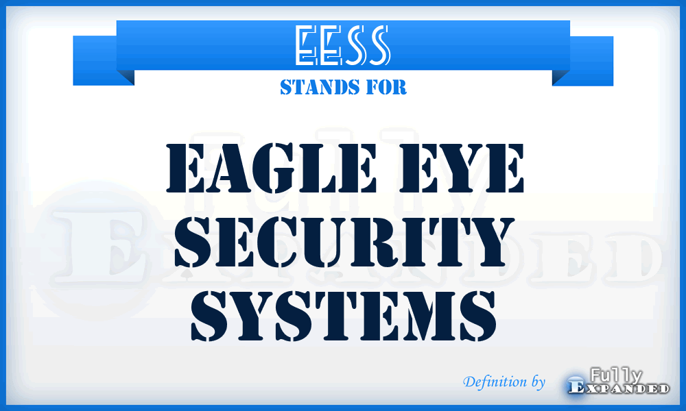 EESS - Eagle Eye Security Systems